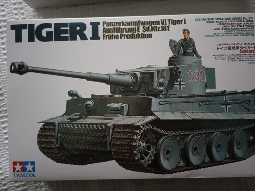 Tamiya scale tiger - 1.35, 1