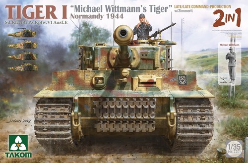 Takom tiger late tank - 1/35, i