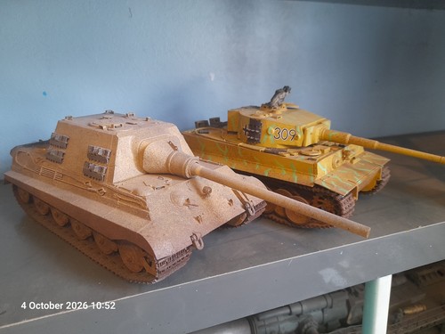 Built jagdtiger and - and, tiger