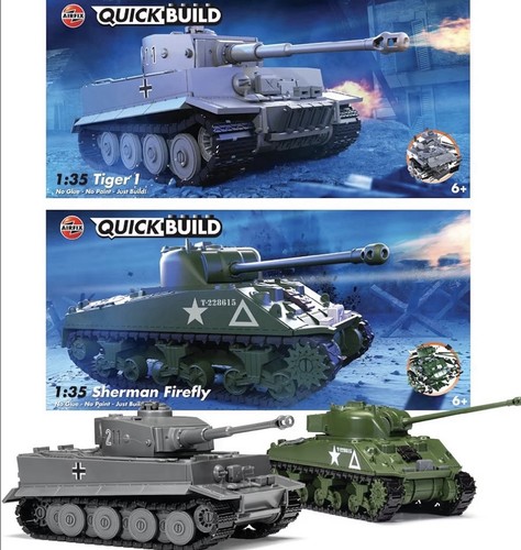 Airfix quickbuild ww2 duo - quickbuild,