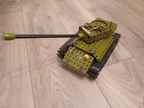 Meccano tiger tank - "tiger, bert