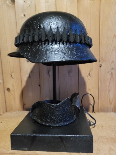 German helmet lamp - helmet,