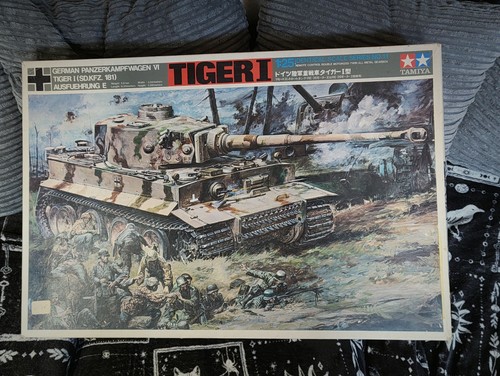 Tamiya tiger tank 1 25 - tamiya., 1/25