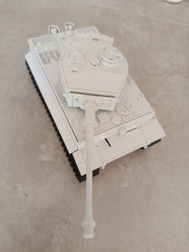 Tiger tank model - i, 3d