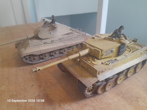Built king tiger and - built,