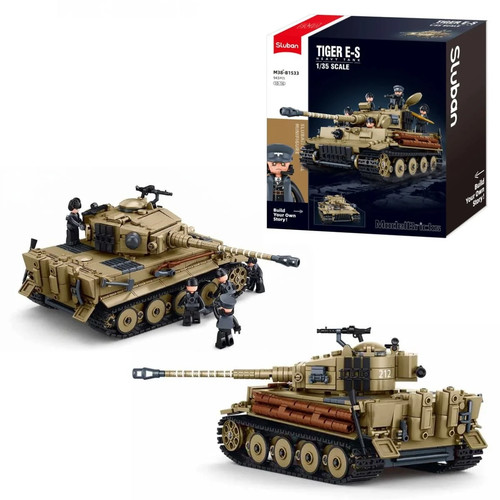 Tiger brick tank - model,