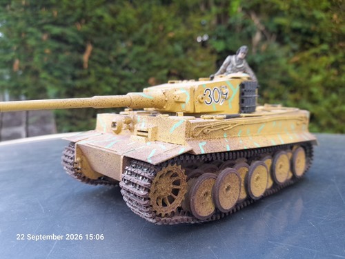 Built tiger1 tank model - tank,