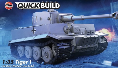 Airfix j6041 quickbuild tiger - j6041,