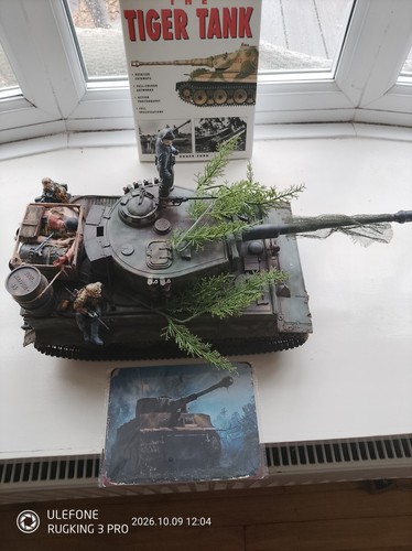 Tiger tank display gift - 1/16, 1