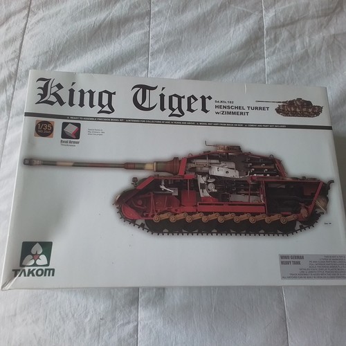 Takom 2046 king tiger henschel - takom,