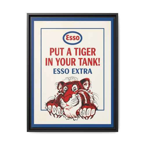 Vintage esso extra - put, tiger