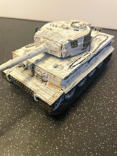 Tiger ausf pro painted in - ausf.e.,