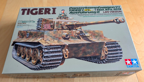 Tamiya tiger ausf - tamiya, 1:35