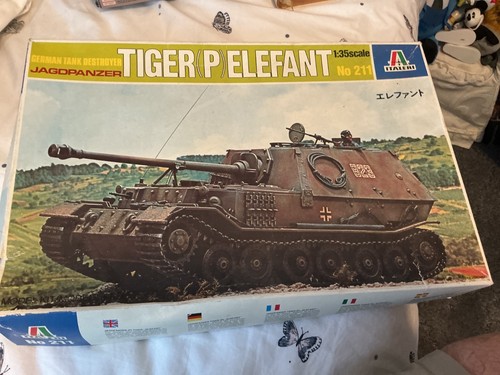 Italeri 211 jagdpanzer tiger - italeri,