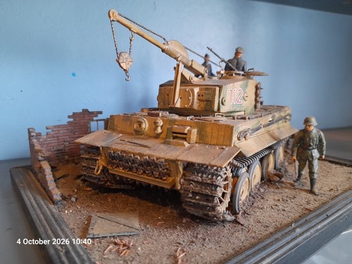 Built tiger1 support - 1/35,