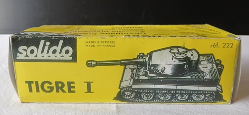 Solido 222 german tiger - 1, tank