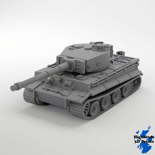 Tiger tank ww2 tabletop - i,